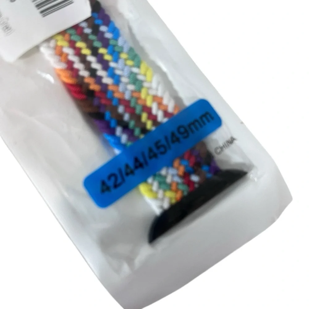 Apple Multicolor Braided Watch Band